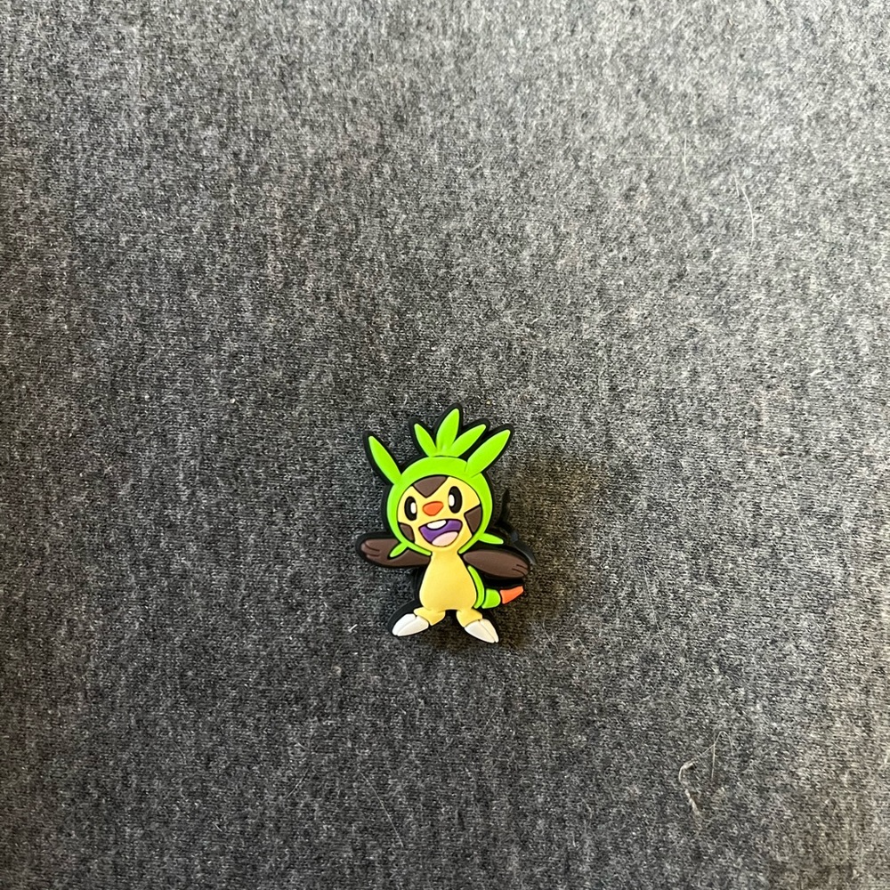 Pokémon Chespin Croc Charm never used!

(Bundle for a lower price)